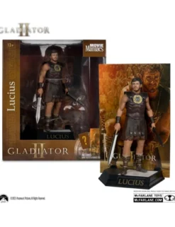 Mc Farlane Toys Gladiator 2 Movie Maniacs Lucius Limited Edition