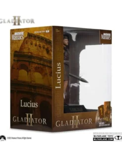 Mc Farlane Toys Gladiator 2 Movie Maniacs Lucius Limited Edition