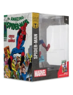 Mc Farlane Toys Marvel Comics Spider-Man The Amazing Spider-Man 68 1/10 Scale Statue Gold Label