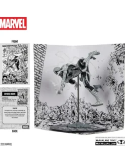 Mc Farlane Toys Marvel Comics Amazing Spider-Man 368 Spider-Man 1/10 Scale Statue Line Art version