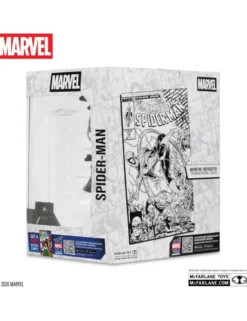 Mc Farlane Toys Marvel Comics Amazing Spider-Man 368 Spider-Man 1/10 Scale Statue Line Art version