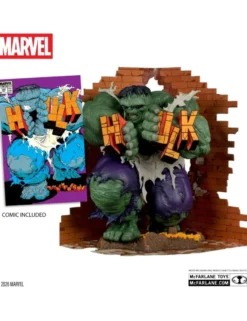Mc Farlane Toys Marvel Comics The Incredible Hulk 345 Green Hulk 1/6 Scale Statue