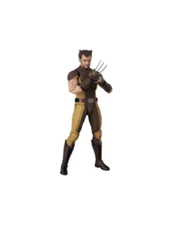 Medicom Toy MAFEX Deadpool & Wolverine Wolverine Brown Suit Version