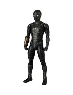 Medicom Toy MAFEX Spider-Man No Way Home Spider-Man Black & Gold Suit Version