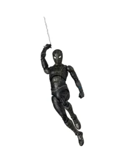 Medicom Toy MAFEX Spider-Man No Way Home Spider-Man Black & Gold Suit Version