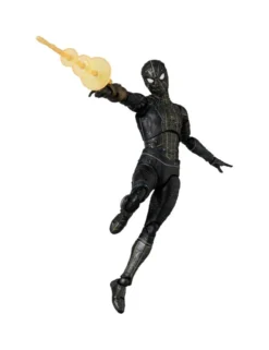Medicom Toy MAFEX Spider-Man No Way Home Spider-Man Black & Gold Suit Version