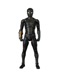 Medicom Toy MAFEX Spider-Man No Way Home Spider-Man Black & Gold Suit Version