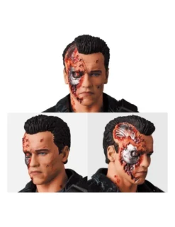 Medicom Toy MAFEX The Terminator 2 Judgement Day T-800 Battle Damage Version