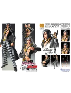 Medicos Super Action Statue JoJo's Bizarre Adventures Golden Wind Risotto Nero