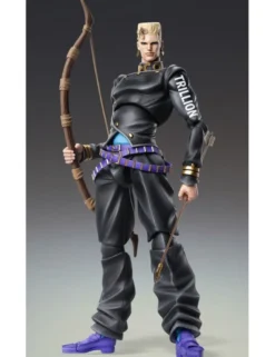 Medicos Super Action Statue JoJo's Bizarre Adventure Diamond is Unbreakable Keicho Nijimura & Bad Company