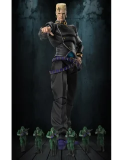 Medicos Super Action Statue JoJo's Bizarre Adventure Diamond is Unbreakable Keicho Nijimura & Bad Company