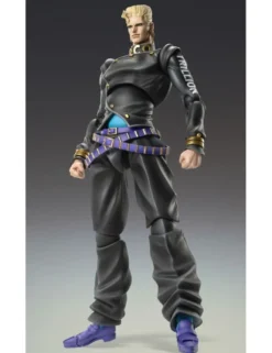 Medicos Super Action Statue JoJo's Bizarre Adventure Diamond is Unbreakable Keicho Nijimura & Bad Company