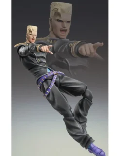 Medicos Super Action Statue JoJo's Bizarre Adventure Diamond is Unbreakable Keicho Nijimura & Bad Company