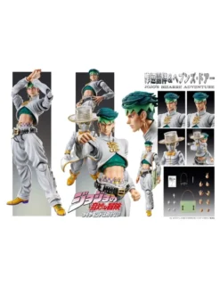 Medicos Super Action Statue JoJo's Bizarre Adventure Diamond is Unbreakable Rohan Kishibe & Heaven's Door