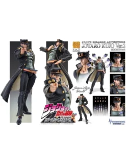 Medicos Super Action Statue JoJo's Bizarre Adventure Stardust Crusaders Jotaro Kujo Version 2