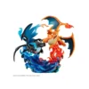 Megahouse G.E.M. EX Series Pokemon Mega Charizard X & Mega Charizard Y