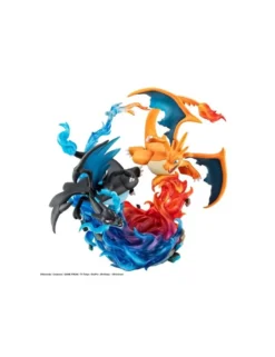Megahouse G.E.M. EX Series Pokemon Mega Charizard X & Mega Charizard Y