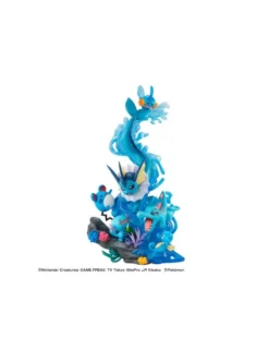 Megahouse G.E.M. VAPOREON EX Pokemon Water Type Dive To Blue
