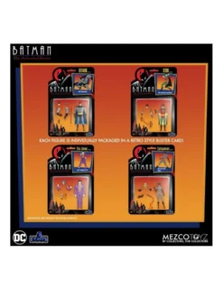 Mezco Batman The Animated Series 5 Points Action Figures Deluxe Box Set