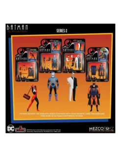 Mezco Batman The Animated Series 5 Points Action Figures Vol.2 Deluxe Box Set