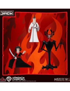 Mezco Samurai Jack Series 5 Points Deluxe Figure Set
