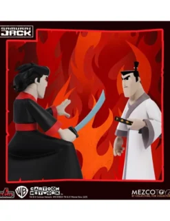 Mezco Samurai Jack Series 5 Points Deluxe Figure Set