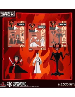 Mezco Samurai Jack Series 5 Points Deluxe Figure Set