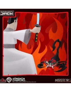 Mezco Samurai Jack Series 5 Points Deluxe Figure Set