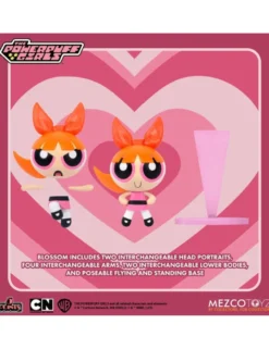 Mezco The Powerpuff Girls 5 Points Figure Set