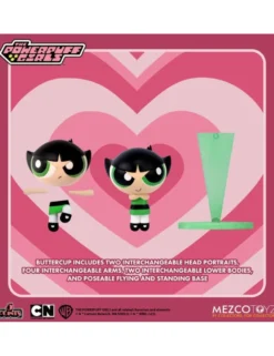 Mezco The Powerpuff Girls 5 Points Figure Set