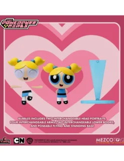 Mezco The Powerpuff Girls 5 Points Figure Set