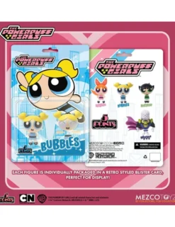 Mezco The Powerpuff Girls 5 Points Figure Set