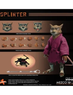 Mezco Toys The One 12 Collective Teenage Mutant Ninja Turtles Splinter