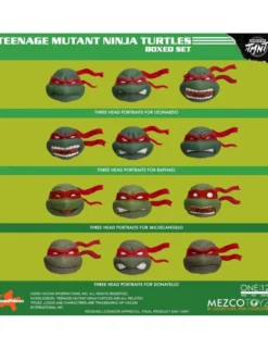 Mezco Toys The One 12 Collective Teenage Mutant Ninja Turtles (Comics) Action Figure Deluxe Boxed Set