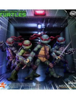 Mezco Toys The One 12 Collective Teenage Mutant Ninja Turtles (Comics) Action Figure Deluxe Boxed Set