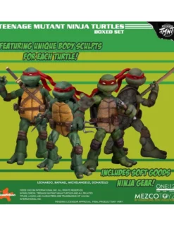 Mezco Toys The One 12 Collective Teenage Mutant Ninja Turtles (Comics) Action Figure Deluxe Boxed Set