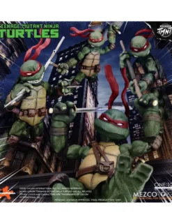 Mezco Toys The One 12 Collective Teenage Mutant Ninja Turtles (Comics) Action Figure Deluxe Boxed Set