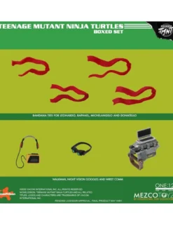 Mezco Toys The One 12 Collective Teenage Mutant Ninja Turtles (Comics) Action Figure Deluxe Boxed Set