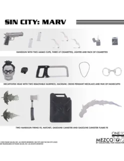 Mezco Toys The One 12 Collective Sin City Marv