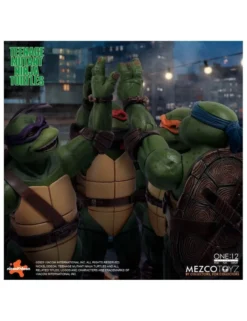 Mezco Toys The One 12 Collective Teenage Mutant Ninja Turtles (1990) Action Figure Boxed Set