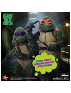Mezco Toys The One 12 Collective Teenage Mutant Ninja Turtles (1990) Action Figure Boxed Set