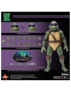 Mezco Toys The One 12 Collective Teenage Mutant Ninja Turtles (1990) Action Figure Boxed Set
