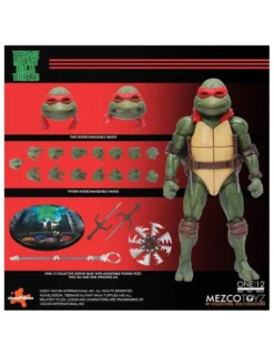 Mezco Toys The One 12 Collective Teenage Mutant Ninja Turtles (1990) Action Figure Boxed Set