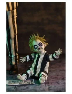 Neca Beetlejuice Beetlejuice Striped Suit Beetlejuice