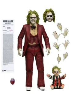 Neca Beetlejuice Beetlejuice Red Tuxedo Beetlejuice