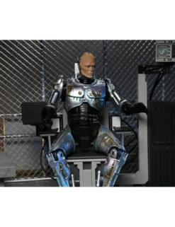 Neca Robocop Battle Damaged with Chair