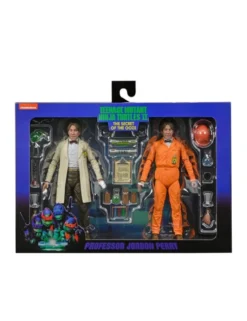 Neca Teenage Mutant Ninja Turtles 2 Lab Coat Professor Perry & Hazmat Suit Professor Perry