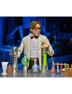 Neca Teenage Mutant Ninja Turtles 2 Lab Coat Professor Perry & Hazmat Suit Professor Perry