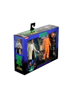 Neca Teenage Mutant Ninja Turtles 2 Lab Coat Professor Perry & Hazmat Suit Professor Perry
