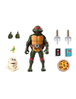 Neca Teenage Mutant Ninja Turtles VHS Animated Series Pizza Club Raffaello